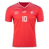 XHAKA #10 Switzerland Home Jersey World Cup 2022 Men - myjersey