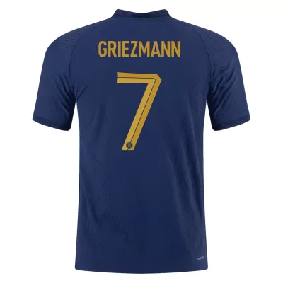 GRIEZMANN #7 France Home Authentic Jersey World Cup 2022 Men - myjersey