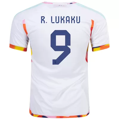 R.LUKAKU #9 Belgium Away Jersey World Cup 2022 Men - myjersey