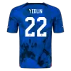 YEDLIN #22 USA Away Authentic Jersey World Cup 2022 Men - myjersey