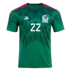 H.LOZANO #22 Mexico Home Jersey World Cup 2022 Men - myjersey