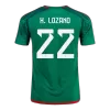 H.LOZANO #22 Mexico Home Jersey World Cup 2022 Men - myjersey