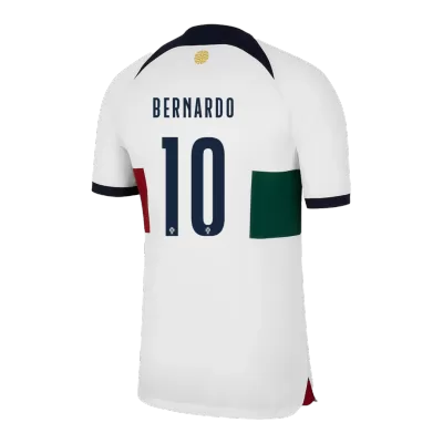 BERNARDO #10 Portugal Away Jersey World Cup 2022 Men - myjersey