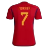 MORATA #7 Spain Home Jersey World Cup 2022 Men - myjersey