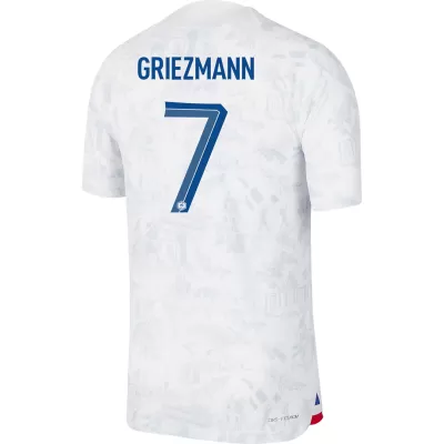 GRIEZMANN #7 France Away Authentic Jersey World Cup 2022 Men - myjersey