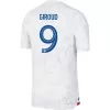 GIROUD #9 France Away Authentic Jersey World Cup 2022 Men - myjersey