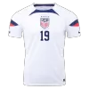 DUNN #19 USA Home Jersey World Cup 2022 Men - myjersey