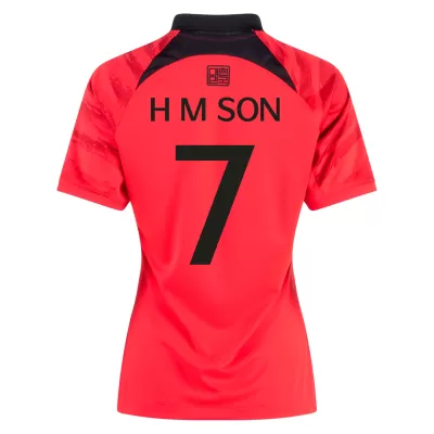 H M SON #7 South Korea Home Jersey World Cup 2022 Men - myjersey