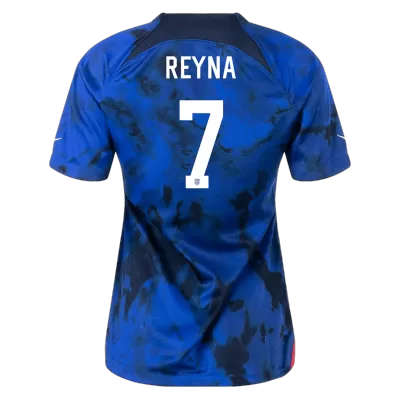 REYNA #7 USA Away Jersey World Cup 2022 Men - myjersey