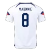 McKENNIE #8 USA Home Jersey World Cup 2022 Men - myjersey