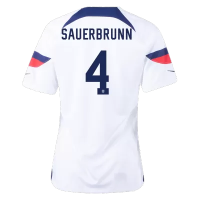 SAUERBRUNN #4 USA Home Jersey World Cup 2022 Men - myjersey