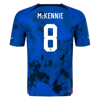 McKENNIE #8 USA Away Authentic Jersey World Cup 2022 Men - myjersey