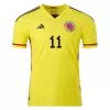 CUADRADO #11 Colombia Home Authentic Jersey 2022 Men - myjersey