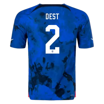 DEST #2 USA Away Authentic Jersey World Cup 2022 Men - myjersey