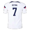 REYNA #7 USA Home Authentic Jersey World Cup 2022 Men - myjersey