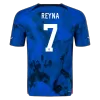 REYNA #7 USA Away Authentic Jersey World Cup 2022 Men - myjersey