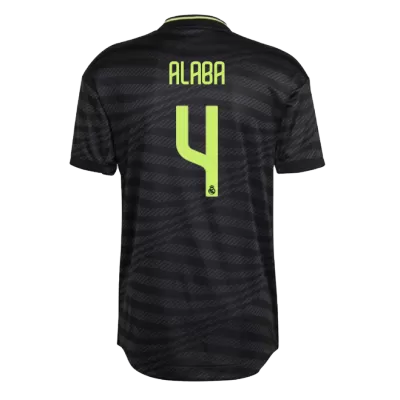 ALABA #4 Real Madrid Third Away Authentic Jersey 2022/23 Men - myjersey