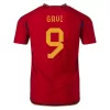 GAVI #9 Spain Home Authentic Jersey World Cup 2022 Men - myjersey