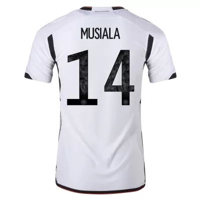 MUSIALA #14 Germany Home Authentic Jersey World Cup 2022 Men - myjersey