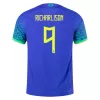 RICHARLISON #9 Brazil Away Authentic Jersey 2022 Men - myjersey