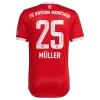 MÜLLER #25 Bayern Munich Home Authentic Jersey 2022/23 Men - myjersey