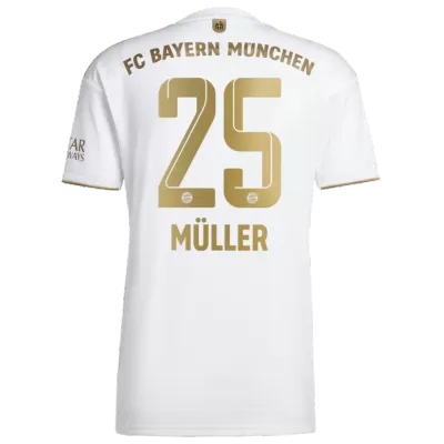 MÜLLER #25 Bayern Munich Away Jersey 2022/23 Men - myjersey