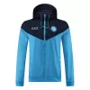 Napoli Hoodie Windbreaker Jacket 2022/23 Men - Blue&Black - myjersey