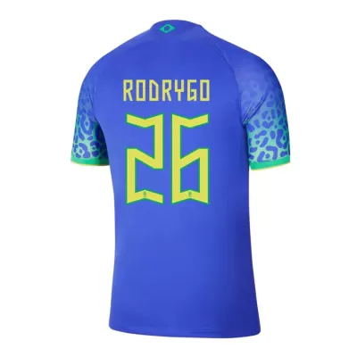 RODRYGO #26 Brazil Away Jersey World Cup 2022 Men - myjersey