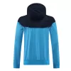 Napoli Hoodie Windbreaker Jacket 2022/23 Men - Blue&Black - myjersey