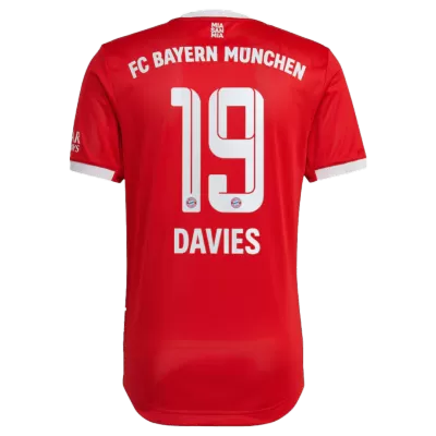 DAVIES #19 Bayern Munich Home Authentic Jersey 2022/23 Men - myjersey