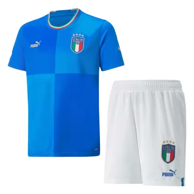 Italy Home Kids Jerseys Kit 2022 - myjersey