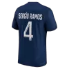 SERGIO RAMOS #4 PSG Home Authentic Jersey 2022/23 Men - myjersey