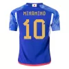 MINAMINO #10 Japan Home Jersey World Cup 2022 Men - myjersey