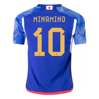 MINAMINO #10 Japan Home Jersey World Cup 2022 Men - myjersey