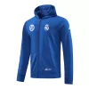 Real Madrid Hoodie Jacket 2022/23 Men - Blue - myjersey