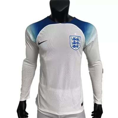 Authentic England Home Long Sleeve Soccer Jersey 2022 Men - myjersey