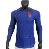 Authentic Netherlands Away Long Sleeve Soccer Jersey 2022 Men - myjersey