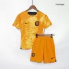 Netherlands Home World Cup Kids Jerseys Kit 2022 - myjersey