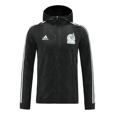 Mexico Hoodie Windbreaker Jacket 2022 Men - Black - myjersey