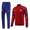 Barcelona Jacket Tracksuit 2022/23 Red - myjersey