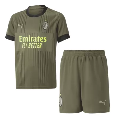 AC Milan Third Away Kids Jerseys Kit 2022/23 - myjersey