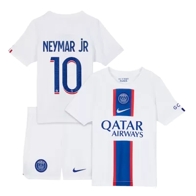 NEYMAR JR #10 PSG Third Away Kids Jerseys Kit 2022/23 - myjersey