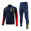 Spain 1/4 Zip Tracksuit 2022/23 Blue - myjersey