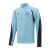 Spain 1/4 Zip Tracksuit 2022/23 Blue - myjersey