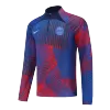 PSG 1/4 Zip Tracksuit 2022/23 Blue&Red - myjersey