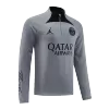 PSG 1/4 Zip Tracksuit 2022/23 White - myjersey