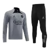 PSG 1/4 Zip Tracksuit 2022/23 White - myjersey