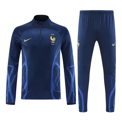 France Tracksuit 2022 Navy - myjersey