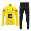 Borussia Dortmund 1/4 Zip Tracksuit 2022/23 Yellow - myjersey