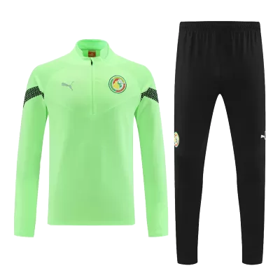 Senegal 1/4 Zip Tracksuit 2022/23 Green - myjersey